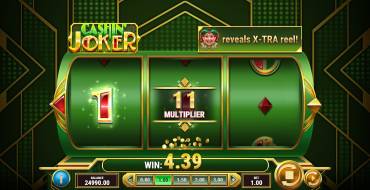Cashin' Joker: Caratteristiche uniche