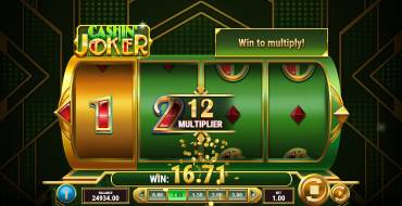 Cashin' Joker: Vincite