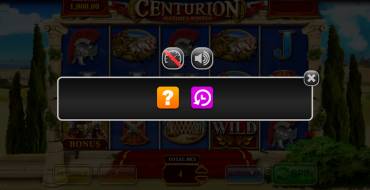 Centurion: Impostazioni