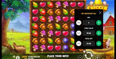 Chicken Drop: La scommessa