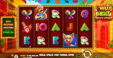 Chilli Heat Spicy Spins: Slot machine