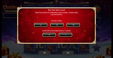 Christmas Megaways: Acquisto di un bonus