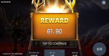Clash of the Seraphim: Vincite