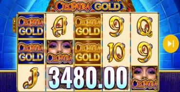 Cleopatra Gold: Vincite