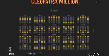 Cleopatra Million: Linee