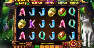 Clover Lady: Slot machine