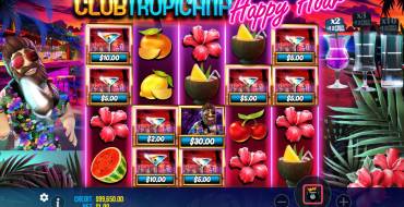 Club Tropicana — Happy Hour: Giri gratis