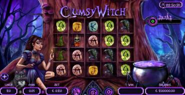 Clumsy Witch: Slot machine