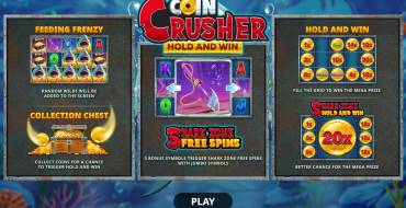 Coin Crusher: Caratteristiche uniche