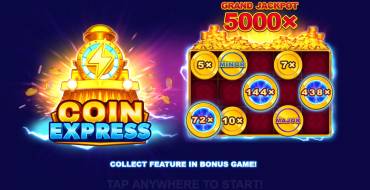Coin Express: Caratteristiche uniche