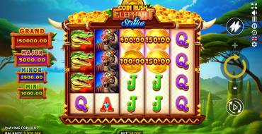Coin Rush: Elephant Strike: Interfaccia