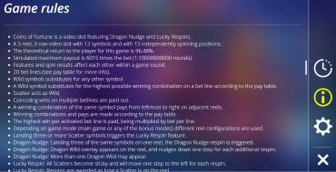 Coins of Fortune: Regole