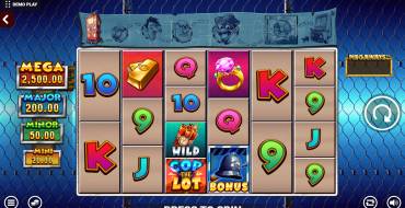 Cop the Lot Megaways Jackpot King: Slot machine