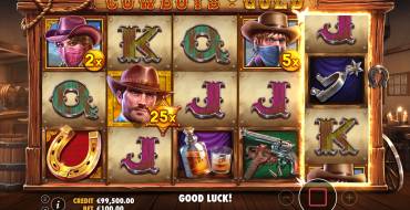 Cowboy's Gold: Caratteristiche uniche