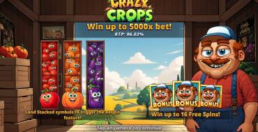 Crazy Crops: Caratteristiche uniche