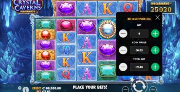 Crystal Cavern Megaways: Offerta