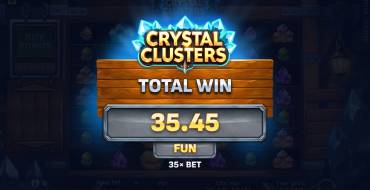 Crystal Clusters: Vincite