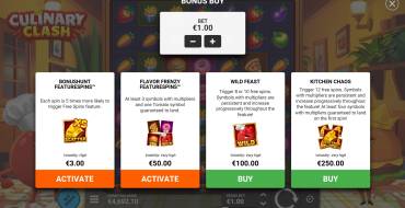Culinary Clash: Caratteristiche uniche