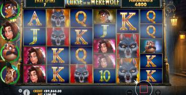 Curse of the Werewolf: Megaways: Giri gratis