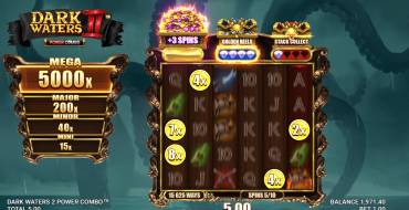 Dark Waters 2 Power Combo: Giri gratis