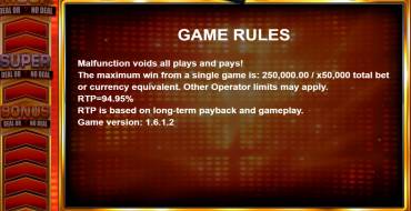Deal or No Deal: Banker's Bonanza: Regole