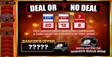 Deal or No Deal: Banker's Bonanza: Giochi bonus