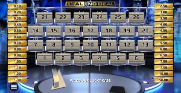 Deal or No Deal Playzido: Slot machine