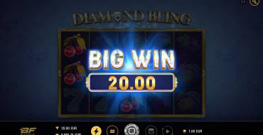 Diamond Bling: Vincite
