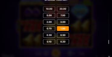 Diamond Fortunator Hold and Win: Scommessa