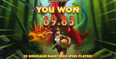 Dinosaur Rage: Vincite