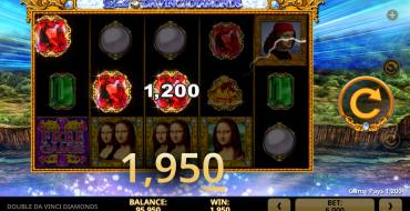 Double Da Vinci Diamonds: Vincite