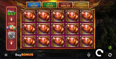 Dragons Glow Hold and Win: Slot machine