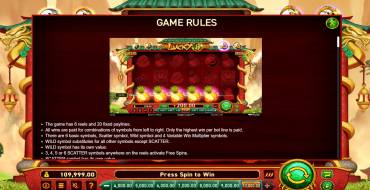Dragons Lucky 8: Regole