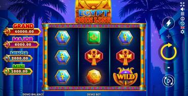 Egypt Coin Link: Interfaccia