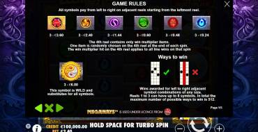Elemental Gems Megaways: Tabella dei pagamenti
