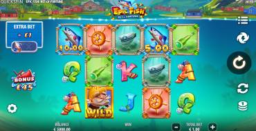 Epic Fish: Net of Fortune: Interfaccia