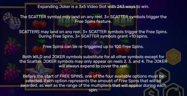 Expanding Joker: Regole