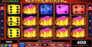 Extra Joker: Vincite