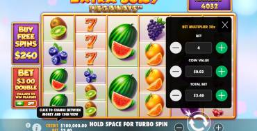 Extra Juicy Megaways: Offerta