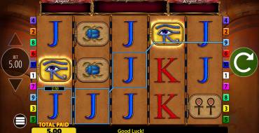 Eye of Horus Jackpot King: Vincite