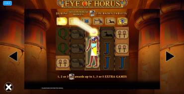 Eye of Horus Power 4 Slots: Giri gratis e/o respin