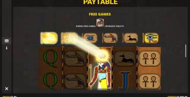 Eye of Horus: Rise of Egypt: Giri gratis e/o respin