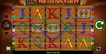 Eye of Horus The Golden Tablet: Slot machine