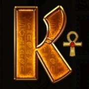 K simbolo in Egyptian Sands slot