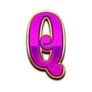 Q simbolo in Miss Rainbow Hold&Win slot