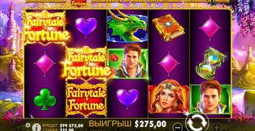 Fairytale Fortune: Interfaccia