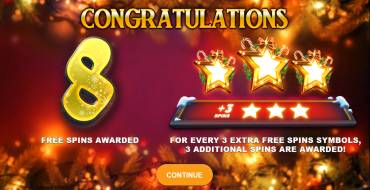 Festive Xmas 7s: Giri gratis e/o respin
