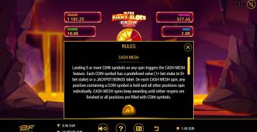 Fiery Slots Cash Mesh Ultra Dice: Giochi bonus