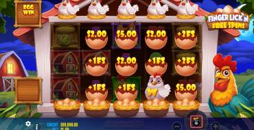 Finger Lick’n Free Spins: Caratteristiche uniche