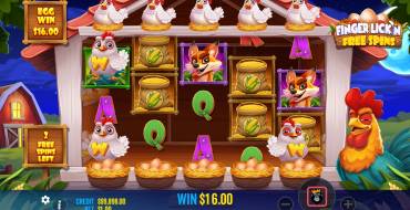 Finger Lick’n Free Spins: Caratteristiche uniche